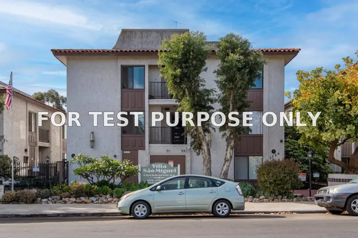 Demo/Test Data 3796 Alabama St Unit A219, San Diego, CA 92104