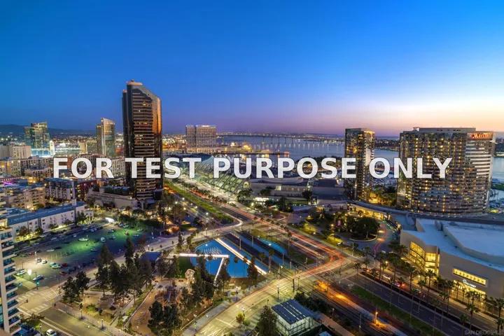 Demo/Test Data 550 Front St Unit 2305, San Diego, CA 92101