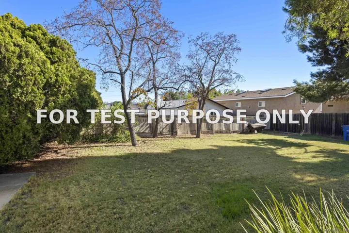 Demo/Test Data 999 Grant Avenue, El Cajon, CA 92020