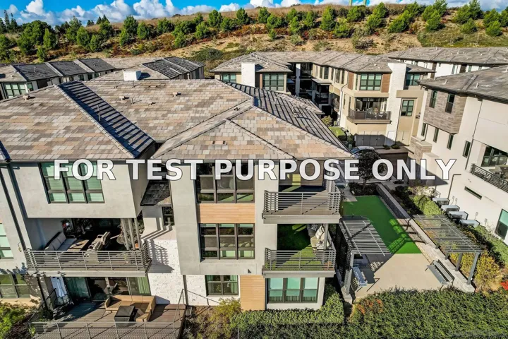 Demo/Test Data 2817 Via Alta Pl, San Diego, CA 92108