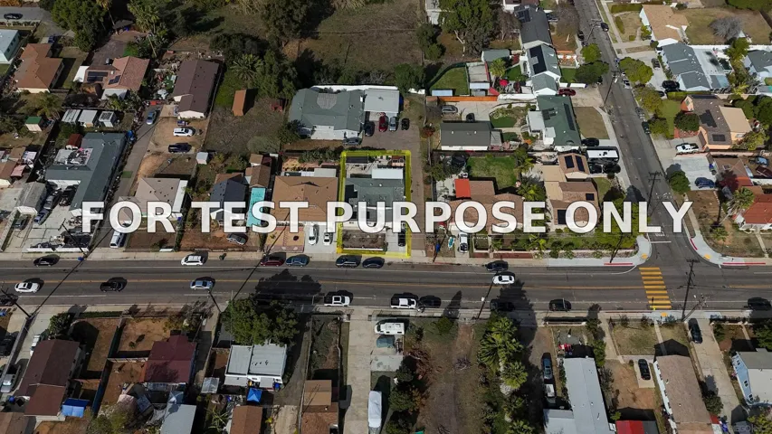 Demo/Test Data 2931 E 16Th St, National City, CA 91950