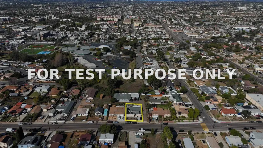 Demo/Test Data 2931 E 16Th St, National City, CA 91950