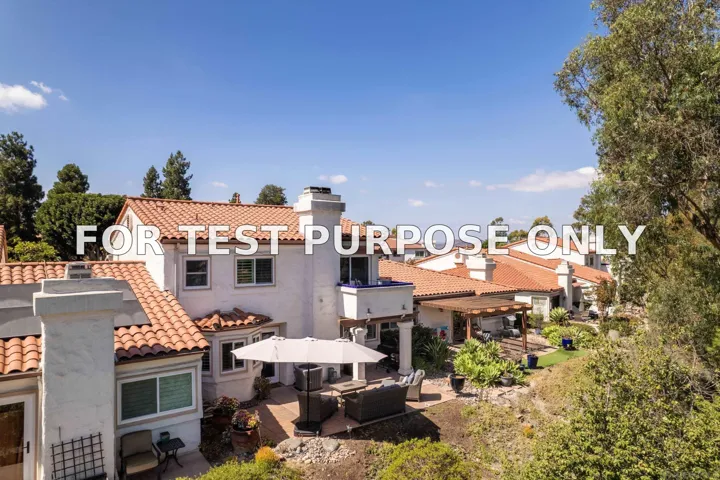 Demo/Test Data 12292 Paseo Lucido Unit B, San Diego, CA 92128