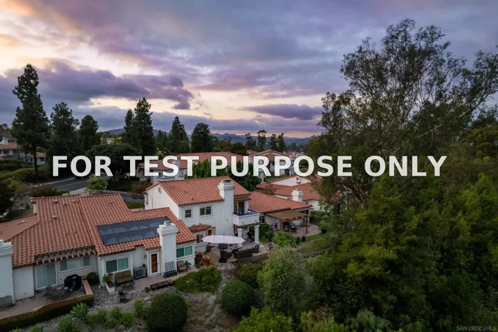 Demo/Test Data 12292 Paseo Lucido Unit B, San Diego, CA 92128