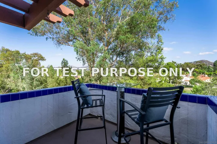 Demo/Test Data 12292 Paseo Lucido Unit B, San Diego, CA 92128