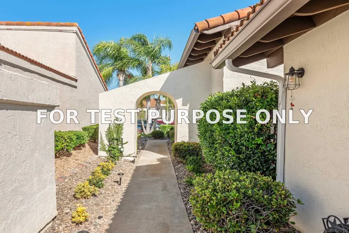 Demo/Test Data 17616 Corte Potosi, San Diego, CA 92128