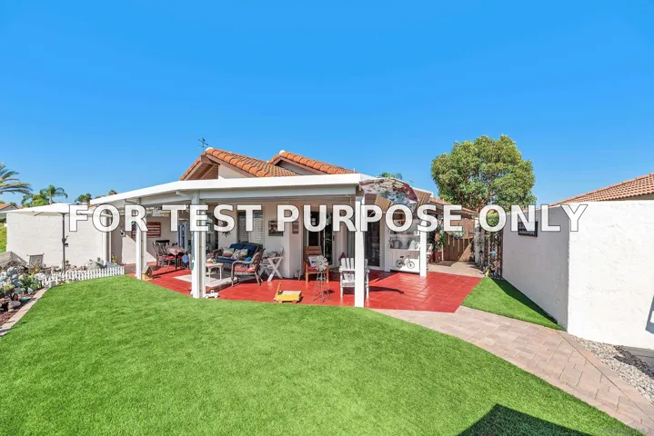 Demo/Test Data 17616 Corte Potosi, San Diego, CA 92128