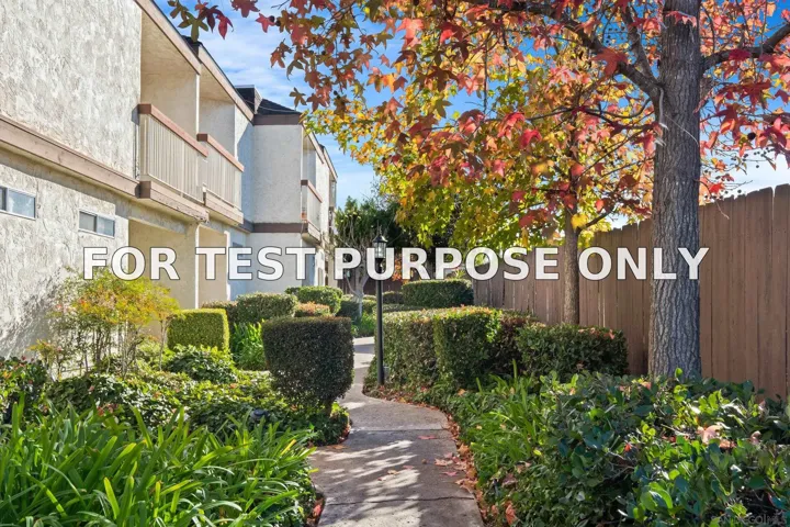 Demo/Test Data 6763 Amherst St Unit G, San Diego, CA 92115
