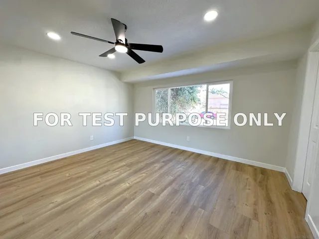 Demo/Test Data 3551 Pomeroy St, San Diego, CA 92123