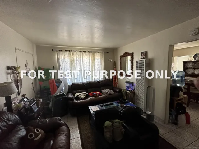Demo/Test Data 468 Davidson Street, Chula Vista, CA 91910
