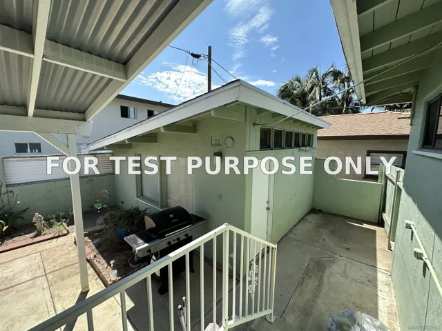 Demo/Test Data 468 Davidson Street, Chula Vista, CA 91910