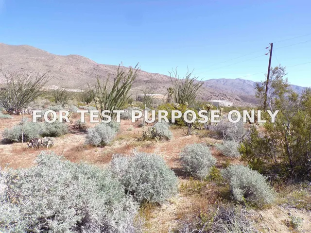 Demo/Test Data 0 Great Southern Overland Stage Route Unit 10, Julian, CA 92036