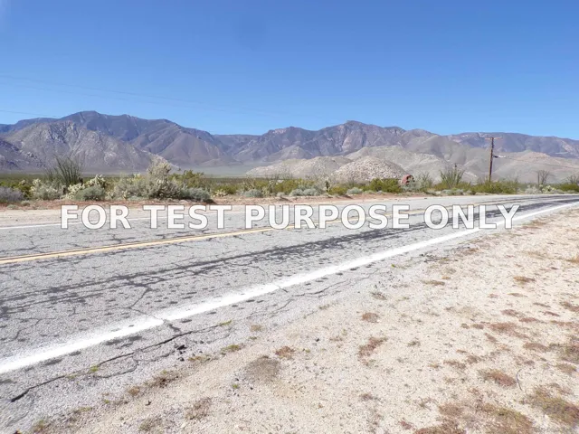 Demo/Test Data 0 Great Southern Overland Stage Route Unit 10, Julian, CA 92036
