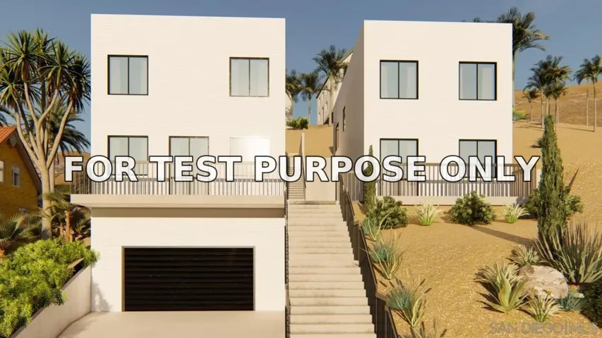 Demo/Test Data 1660-64 San Miguel Avenue Unit 13, Spring Valley, CA 91977