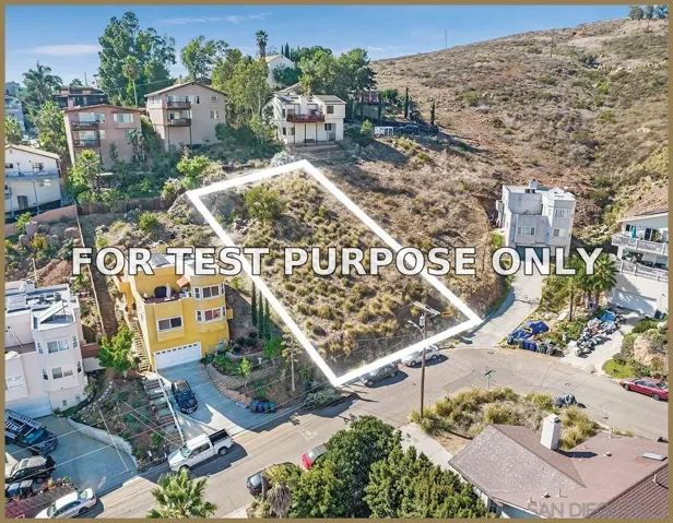 Demo/Test Data 1660-64 San Miguel Avenue Unit 13, Spring Valley, CA 91977