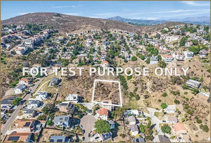 Demo/Test Data 1435-39 Capistrano Avenue Unit 6-8, Spring Valley, CA 91977
