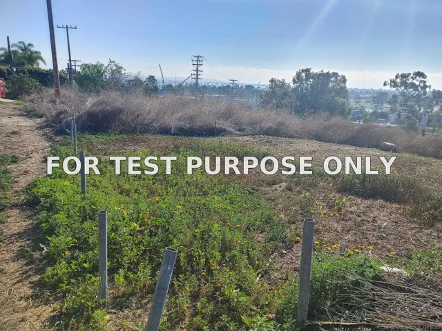 Demo/Test Data 3075 Brandywine St Unit 11&12, San Diego, CA 92117