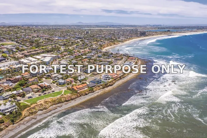 Demo/Test Data 5366 La Jolla Boulevard Unit 102C, La Jolla, CA 92037