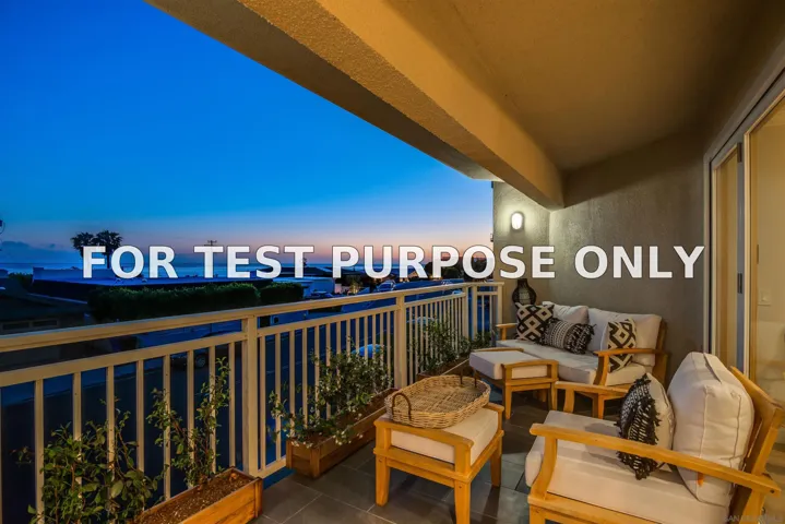 Demo/Test Data 5366 La Jolla Boulevard Unit 102C, La Jolla, CA 92037