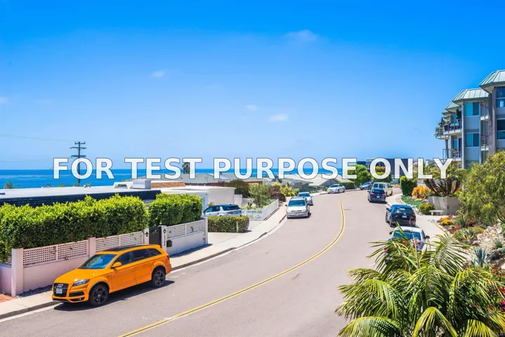 Demo/Test Data 5366 La Jolla Boulevard Unit 102C, La Jolla, CA 92037