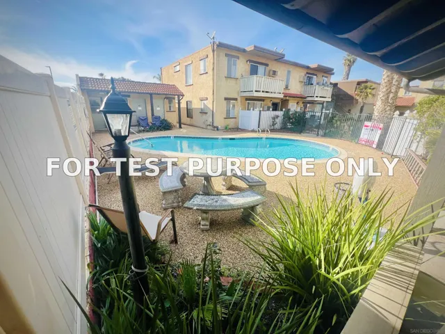 Demo/Test Data 565 Moss St Unit 10, Chula Vista, CA 91911