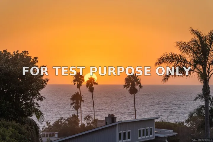 Demo/Test Data 8511 Avenida de las Ondas, La Jolla, CA 92037