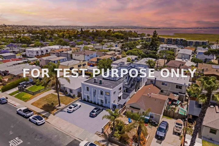 Demo/Test Data 2121 Thomas Ave, San Diego, CA 92109