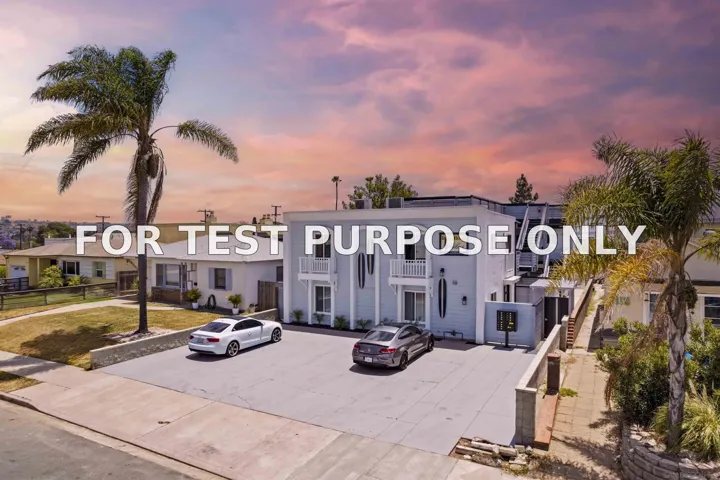 Demo/Test Data 2121 Thomas Ave, San Diego, CA 92109