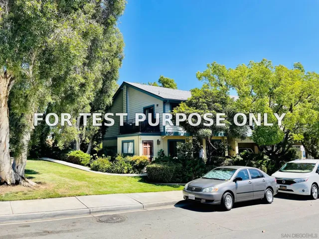 Demo/Test Data 3715 Corona Street, La Mesa, CA 91941