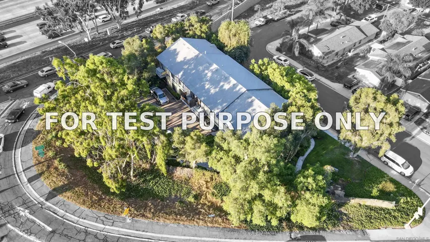 Demo/Test Data 3715 Corona Street, La Mesa, CA 91941