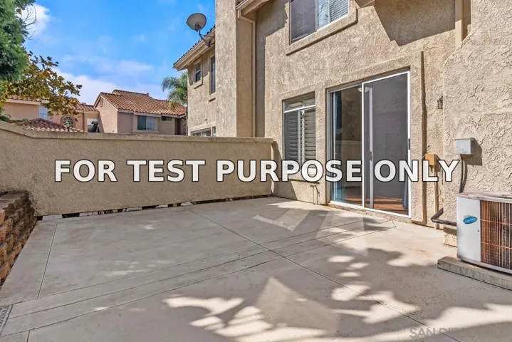 Demo/Test Data 10946 Creekbridge Pl, San Diego, CA 92128