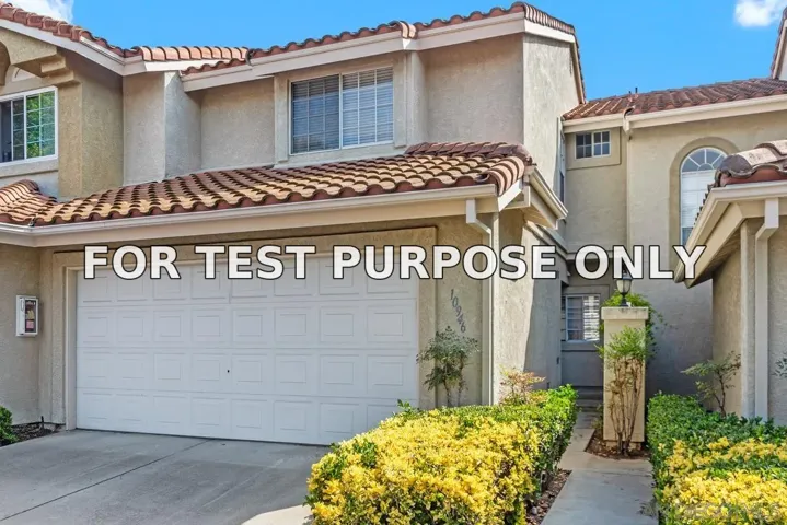 Demo/Test Data 10946 Creekbridge Pl, San Diego, CA 92128