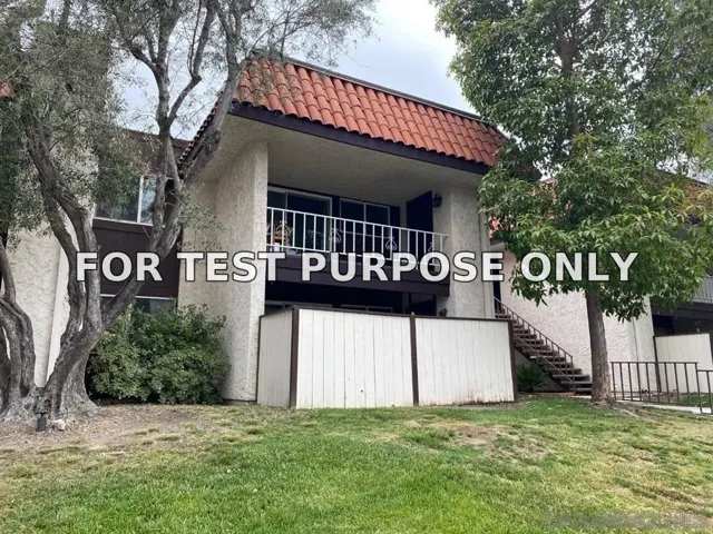 Demo/Test Data 6878 Navajo Rd Unit 6, San Diego, CA 92119