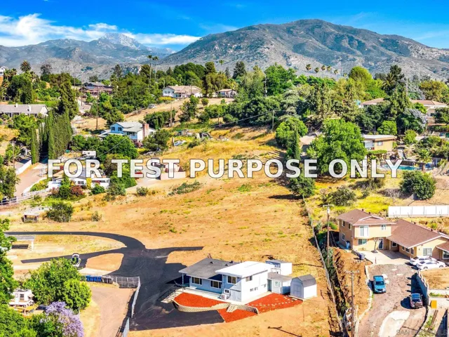 Demo/Test Data 2297 Orchard Ave, El Cajon, CA 92019