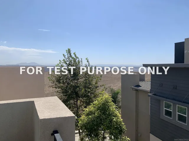Demo/Test Data 2310 Element Way, Chula Vista, CA 91915