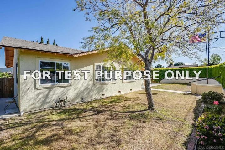 Demo/Test Data 971 Bluesage Dr, San Marcos, CA 92078