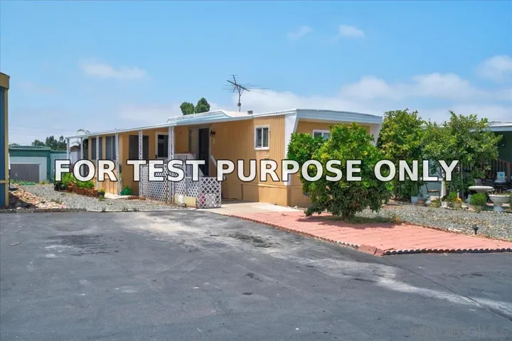 Demo/Test Data 1425 2nd Avenue Unit 134, Chula Vista, CA 91911