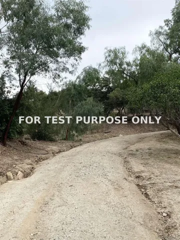 Demo/Test Data 19602 Santee Lane, Valley Center, CA 92082