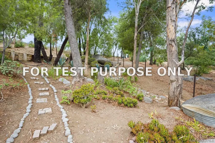 Demo/Test Data 19602 Santee Lane, Valley Center, CA 92082