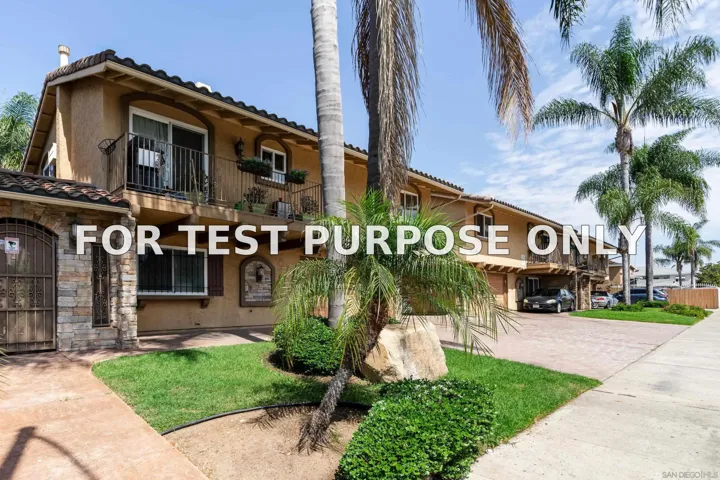 Demo/Test Data 4212 48th St. Unit 2, San Diego, CA 92115