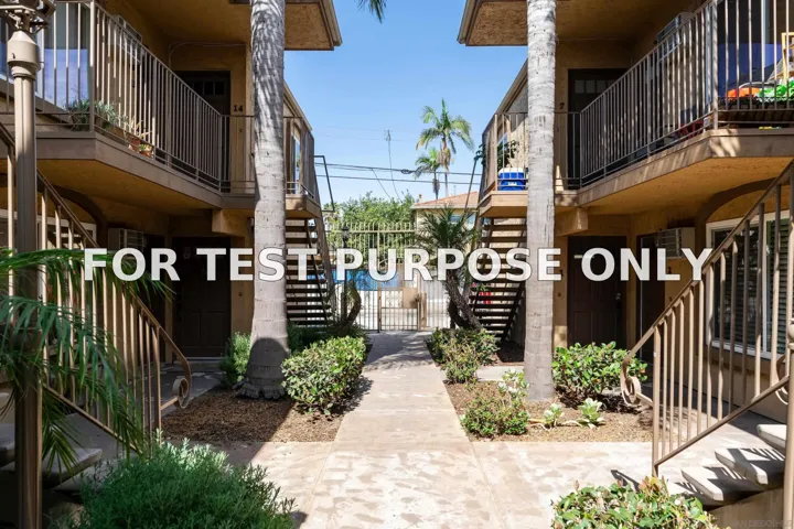 Demo/Test Data 4212 48th St. Unit 2, San Diego, CA 92115