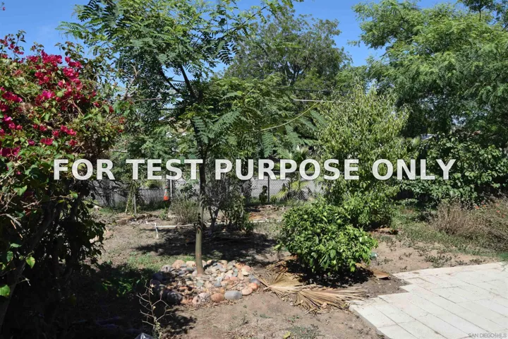 Demo/Test Data 4063 MARIAN STREET, LA MESA, CA 91941