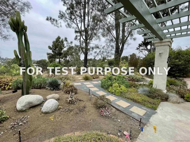 Demo/Test Data 1303 Calle Christopher, Encinitas, CA 92024