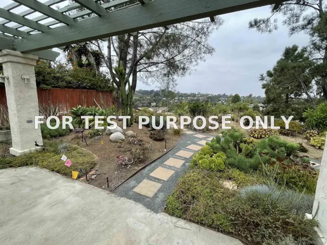 Demo/Test Data 1303 Calle Christopher, Encinitas, CA 92024