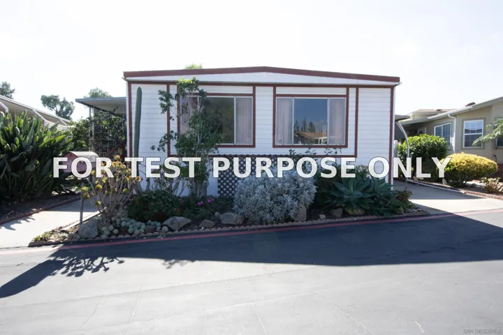 Demo/Test Data 1401 El Norte Parkway Unit 76, San Marcos, CA 92069