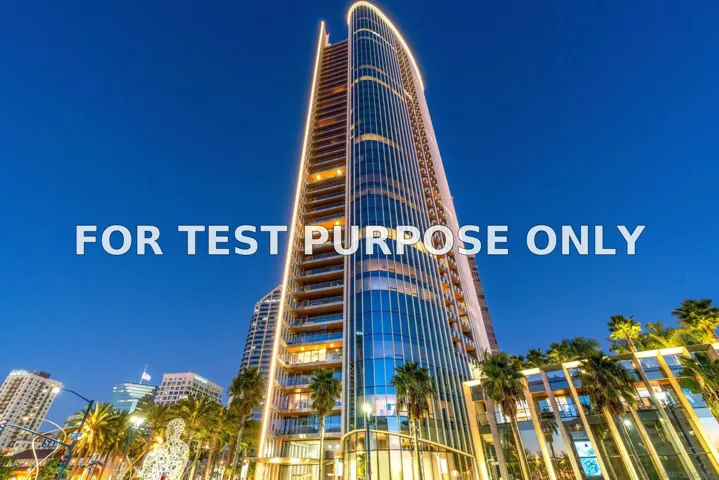 Demo/Test Data 888 W E St Unit 1703, San Diego, CA 92101