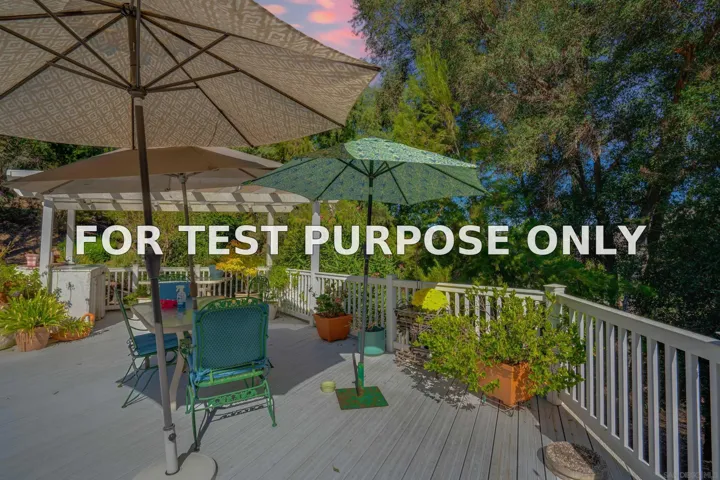 Demo/Test Data 29448 Costalota Rd, Valley Center, CA 92082