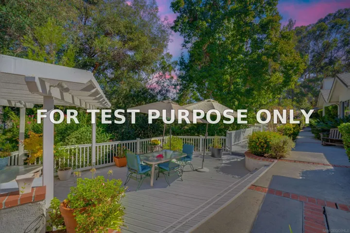 Demo/Test Data 29448 Costalota Rd, Valley Center, CA 92082