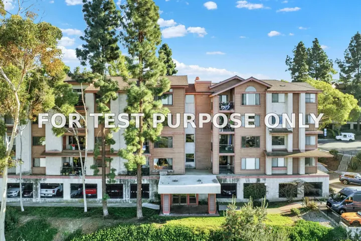 Demo/Test Data 5980 Dandridge Ln Unit 207, San Diego, CA 92115