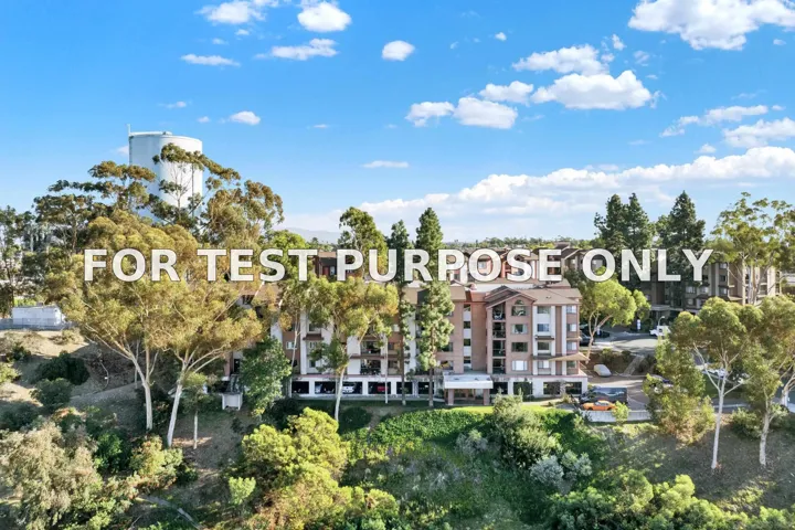 Demo/Test Data 5980 Dandridge Ln Unit 207, San Diego, CA 92115